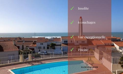 Vivez dans cet ancien semaphore avec vue mer