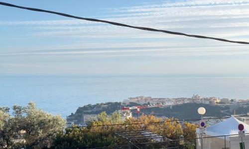 Two bedrooms, sea view, parking next Monaco