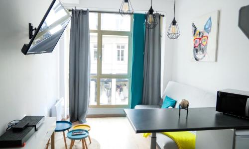 Grand studio hyper centre de Saint Quentin