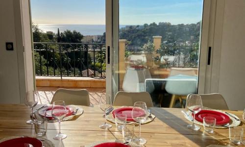 Villa à Menton avec vue mer