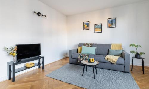 Bel appartement 6 Pers bord Canal de l'Ourcq La Villette-PARKING