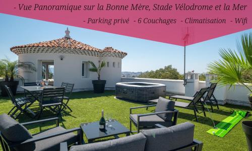 La Bastide de Saint Barnabé - Jacuzzi Terrasse Clim Wifi Parking Petanque