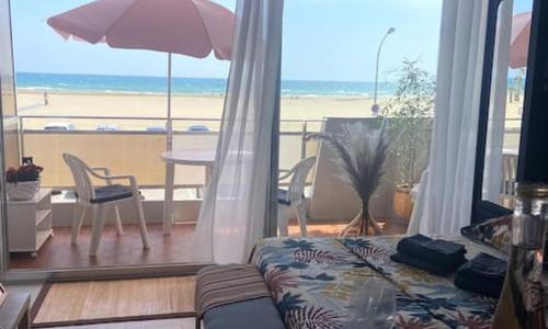 les pieds dans l'eau