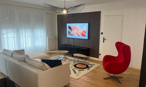 Appartement de charme sur les toits de Boulogne !