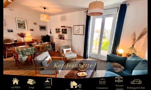 Ker-Jeannette, familiale, chaleureuse, plages à 2 km