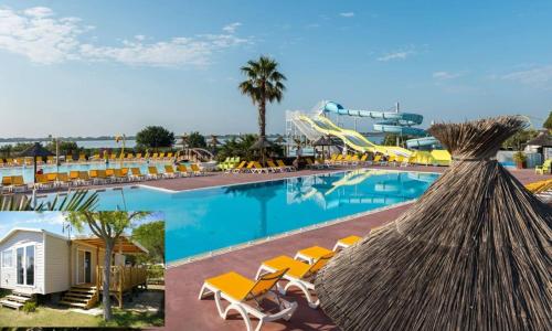 Mobile Home OuiReves 351 facing the Mediterranean