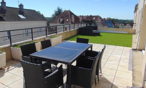 3 pièces grande terrasse