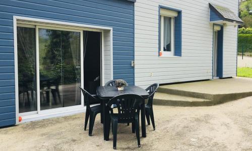 Maison individuelle en bord de mer.