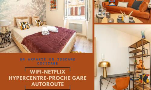 T2 Relax & Cosy en Toscane occitane-Gaillac hypercentre