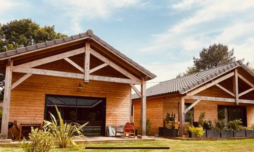 CHALET MONTANA - AU COTTAGE DU MEDOC - Proche de BORDEAUX