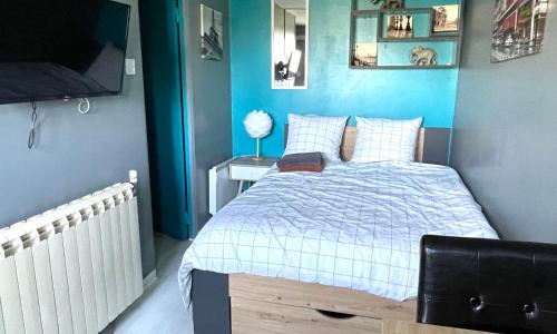 Studio cosy indépendant avec Jardin à Osny proche Cergy Pontoise