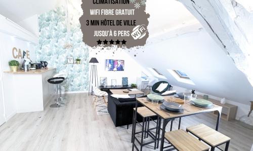 Appart Le Gambetta 2ch 3lits Hyper Centre Poitiers