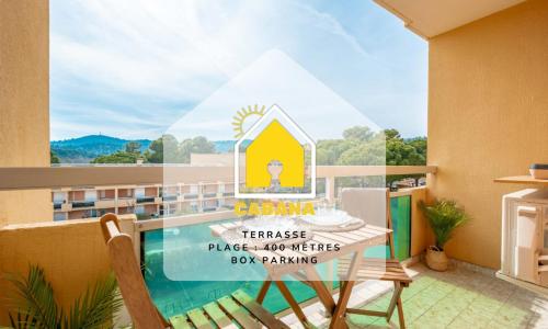 Cabana & Le Mimosa Ensoleillé - Plage, Box, Terrasse