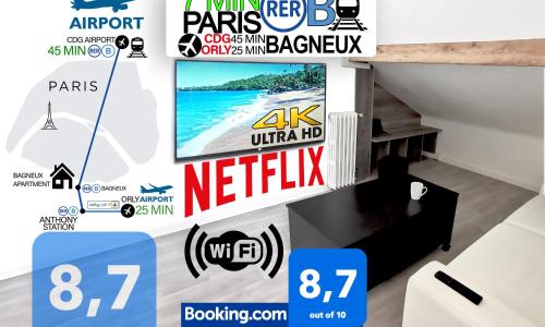 Bagneux Paris Confort Netflix RER B