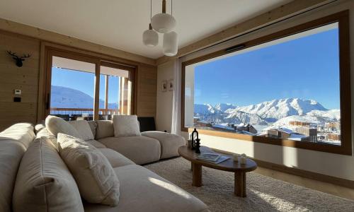 Alpe d'Huez Houses - Panoramique 4 chambres, sur piste avec piscine