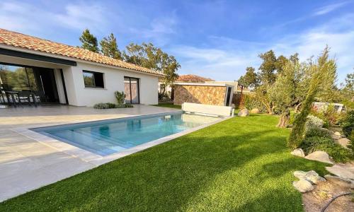 Villa Nasya, 8 pers, piscine chauffée, 5 mn plage voiture