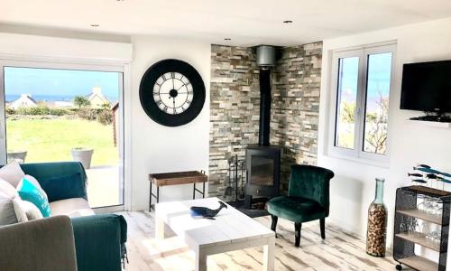 Maison LA CALE vue mer à 300 m de la plage