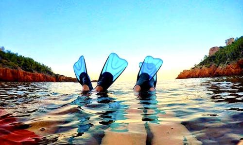 Paradis bleu et ile d'or