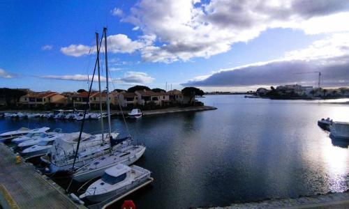 St Cyprien appart 2 personnes vue sur la Marina