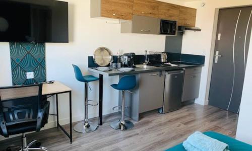 Studio 6 cosy et bien agencé, à la gare de Lorient