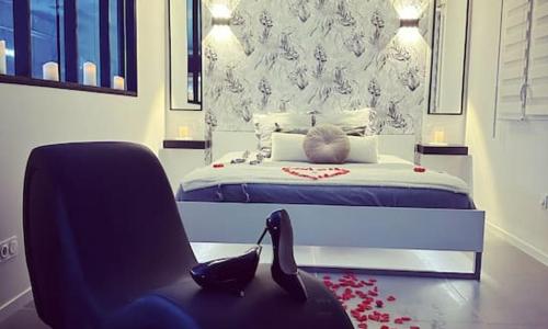 Le Diamant Secret Love room gîte de charme romantique exceptionnel