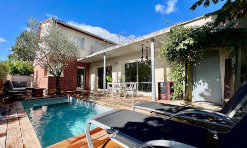 Maison Climatisée avec Piscine