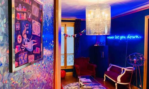 Artist designed flat in central area Montparnasse