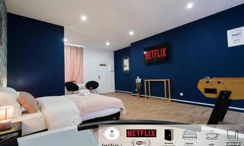 NG SuiteHome - Lille l Roubaix Trichon - Balnéo - Babyfoot