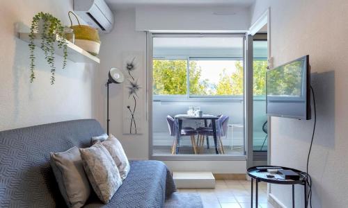 Chez Fabienne - appartement proche des plages et commerces avec parking