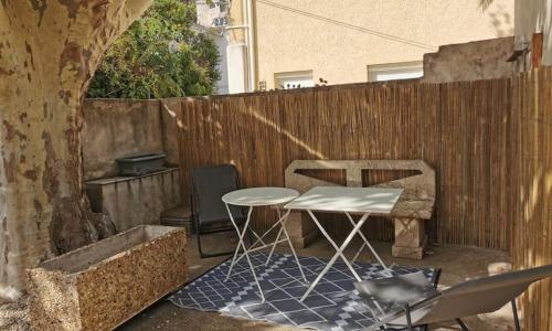 Bleu azur 2 chambres, climatisation, parking