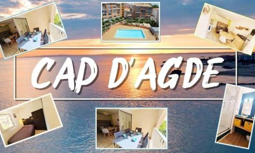 appartement cap d'Agde avec balcon