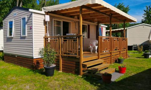 Bungalow de 2 chambres avec piscine partagee et terrasse a Condrieu