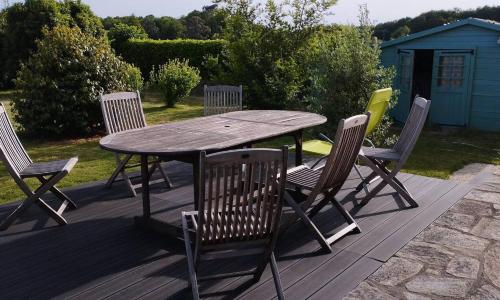 Maison de 4 chambres avec terrasse et wifi a Moelan sur Mer a 3 km de la plage