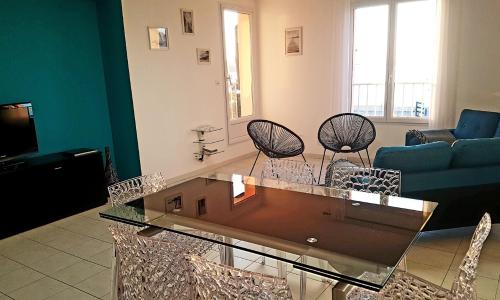 Appartement 2 terrasses face mer de 100m2