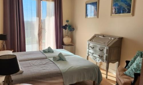 Chambre Mustang avec jacuzzi vue mer