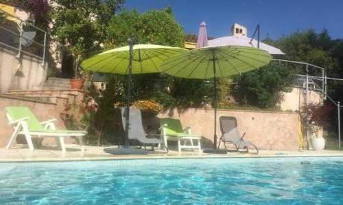 Studio chez Charles et Marie, indépendant de la maison, accès piscine, très calme,