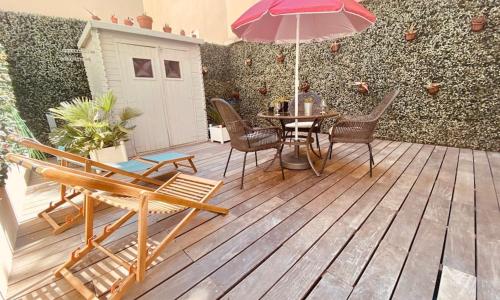 Studio avec terrasse en plein centre de Nice