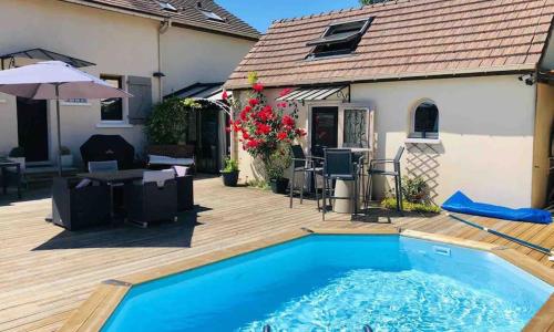 Guest House piscine proche site olympique et Disneyland Paris