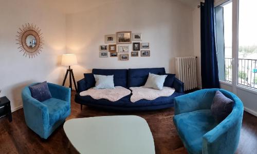 Appartement avec vue panoramique sur les montagnes