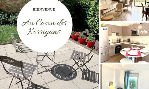 Appt 4 pers/2 chb/jardin/ascenseur/garage/wifi