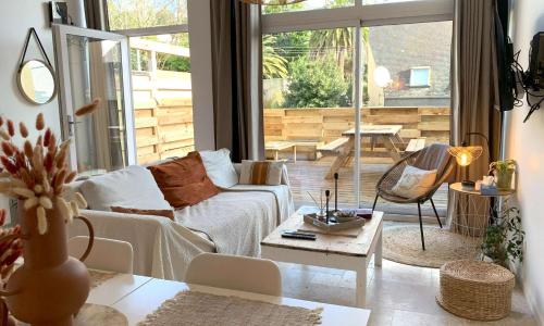 Bel appartement avec WIFI, terrasse en bois au centre de PERROS-GUIREC - Réf 951