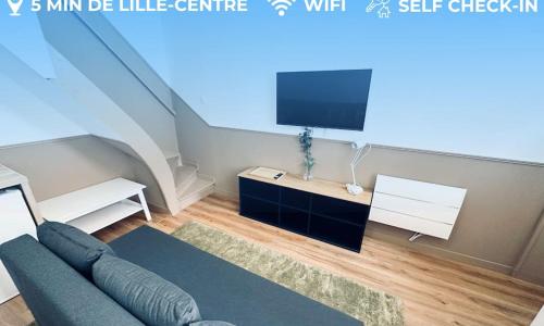 T3 moderne et neuf à 5 min Lille-Centre
