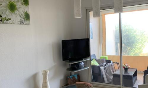 3p, grd terrasse, jardin, centre-ville, 150m de la mer