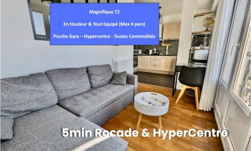 Excellent T2 - Superbe Vue et Proche Rocade