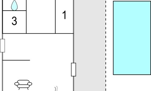 Gorgeous Home In Carsan With Wifi