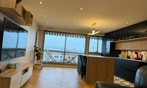 Appartement cosy vu Tour Eiffel