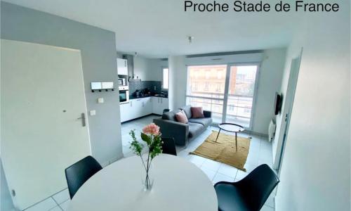 Spacieux T2 proche Stade de France