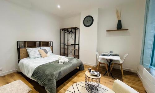 La ruche Arrageoise - Parking gratuit - Cozy - Grand lit - Long séjour