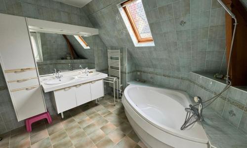 Norman house facing the sea