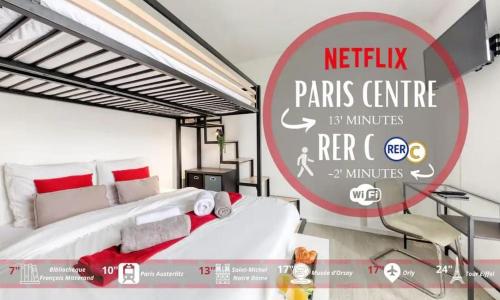 Sublime Studio tous confort 10 minutes de Paris